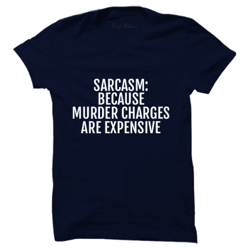 Sarcasm T-shirt - ThePeppyStore