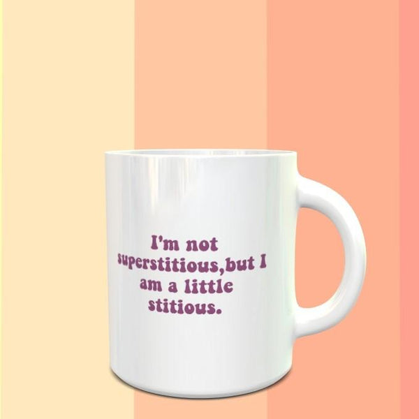 I'm Not Superstitious The Office  Mug - ThePeppyStore
