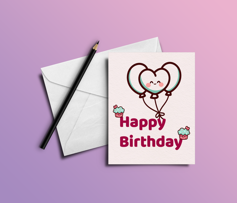 Happy birthday card - ThePeppyStore