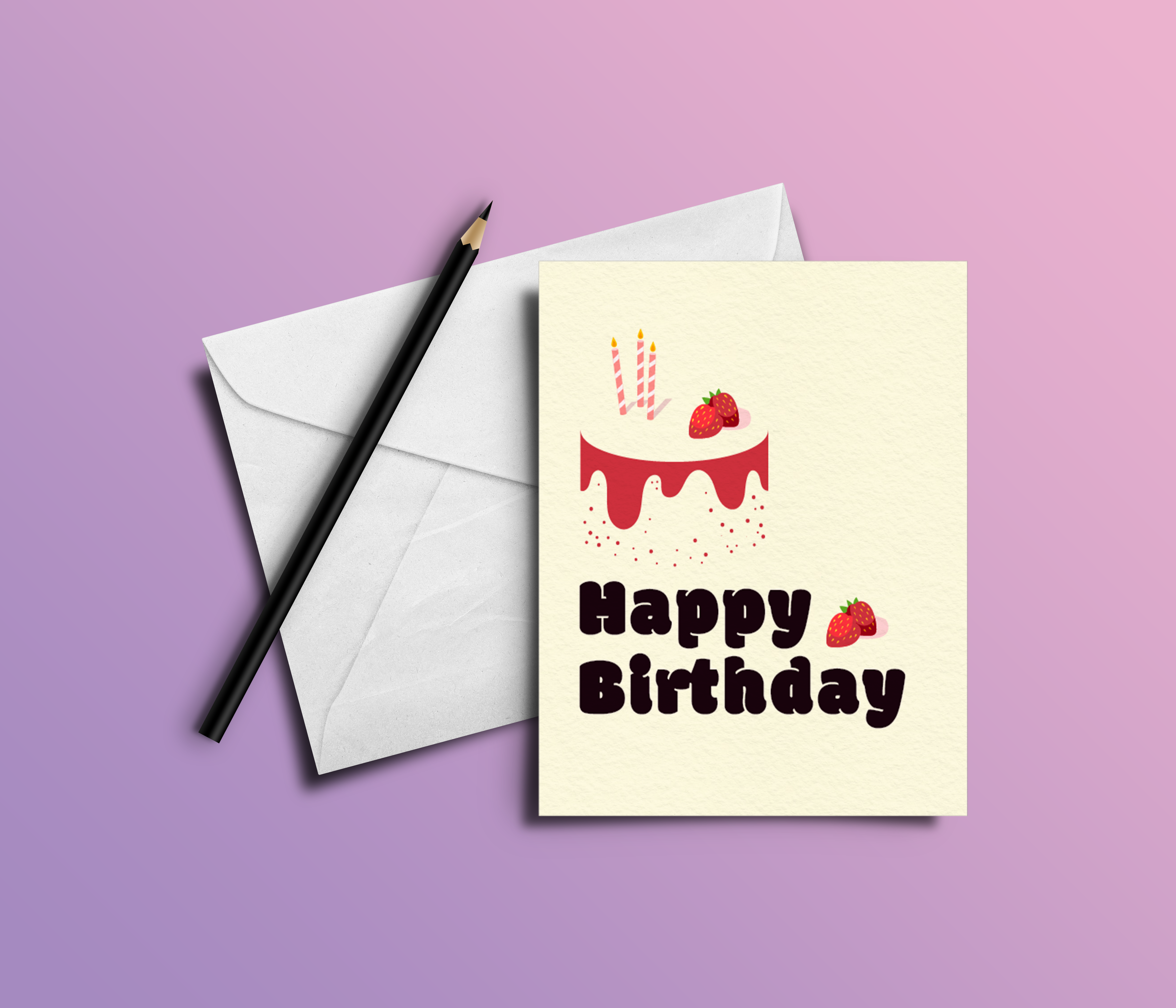 Happy birthday card - ThePeppyStore