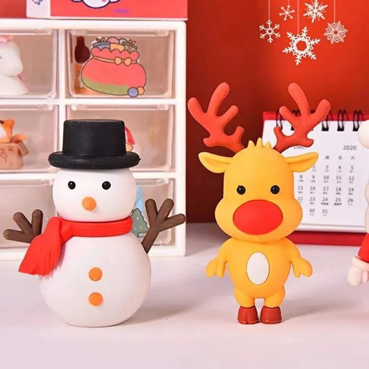 Christmas Erasers - ThePeppyStore