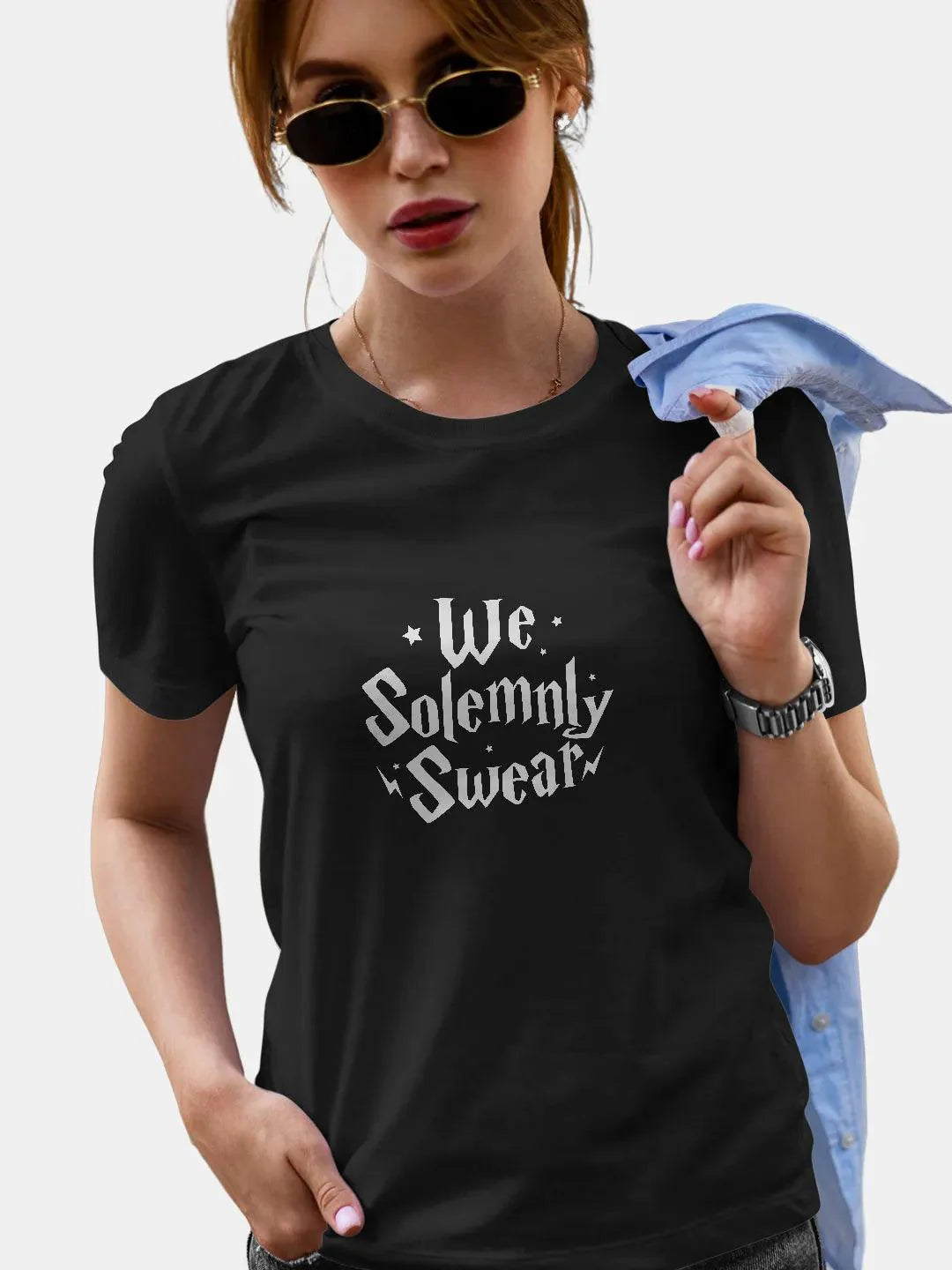 Harry Potter Solemnly Swear Female Tshirt (Select From Drop Down) - ThePeppyStore