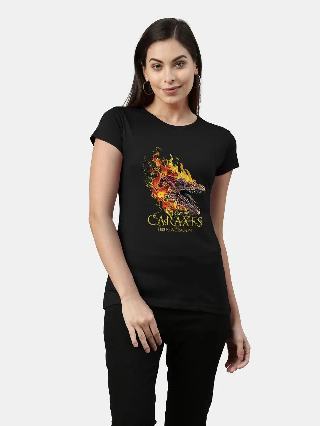 House Of The Dragon Caraxes Womens T-shirt (Select From Drop Down Menu) - ThePeppyStore