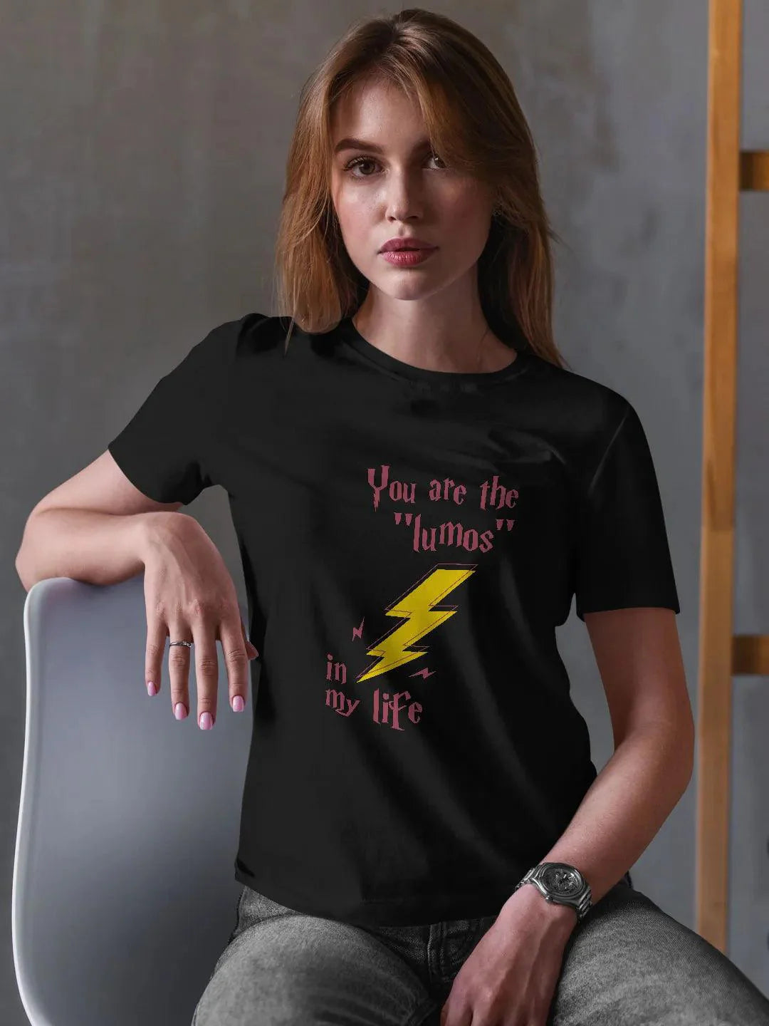 Valentine Lumos - Female Designer T-Shirts (Select From Drop Down Menu) - ThePeppyStore