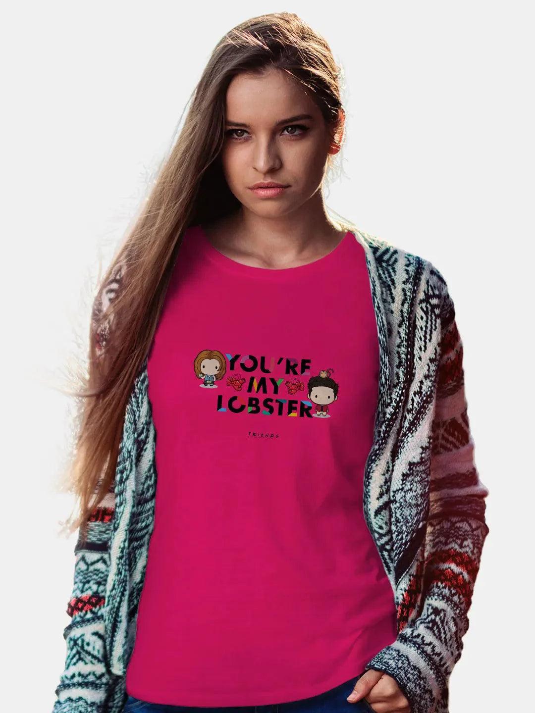 Friends You Are My Lobster Women Tshirt (Select From Drop Down Menu) - ThePeppyStore