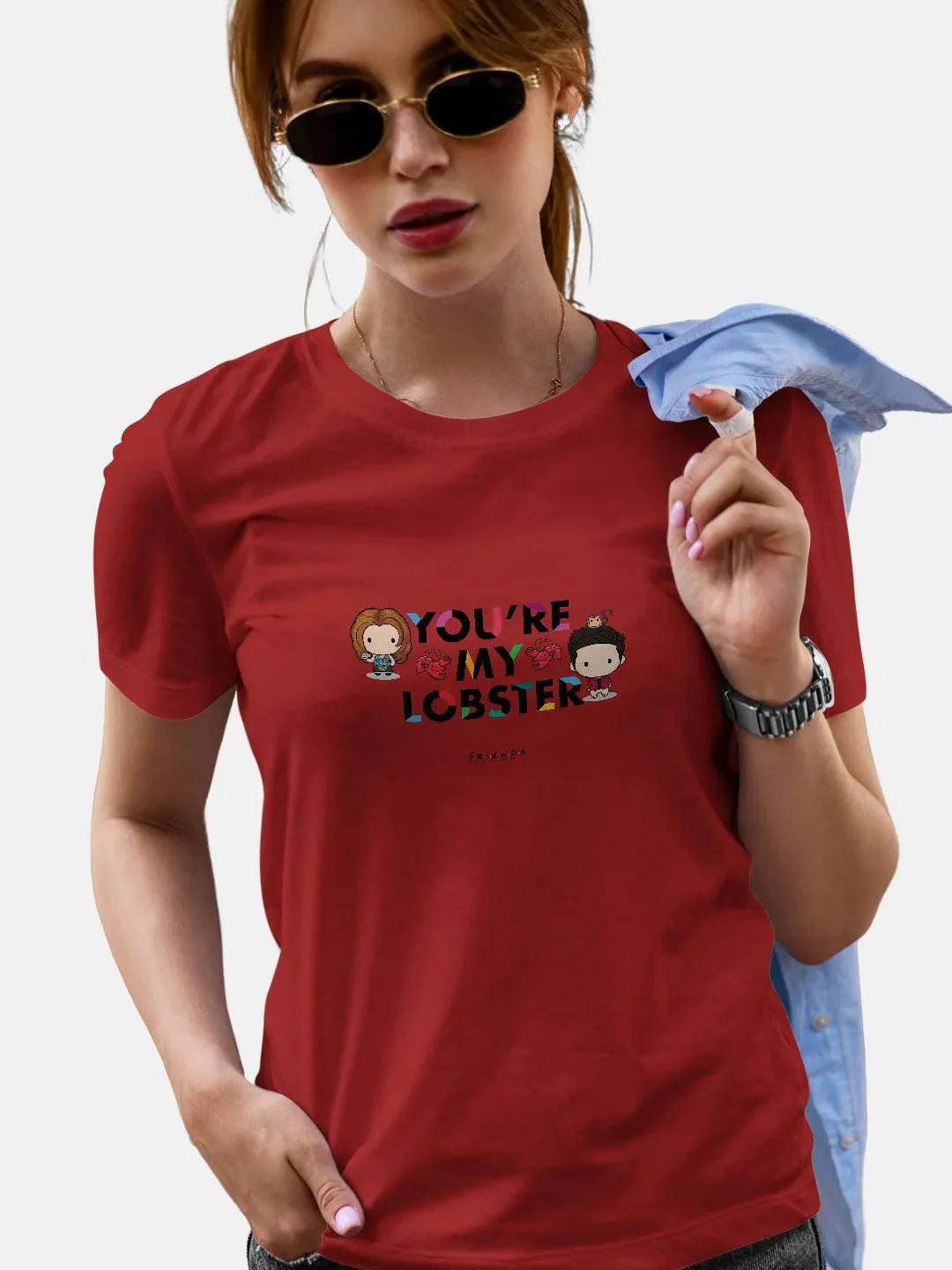 Friends You Are My Lobster Women Tshirt (Select From Drop Down Menu) - ThePeppyStore