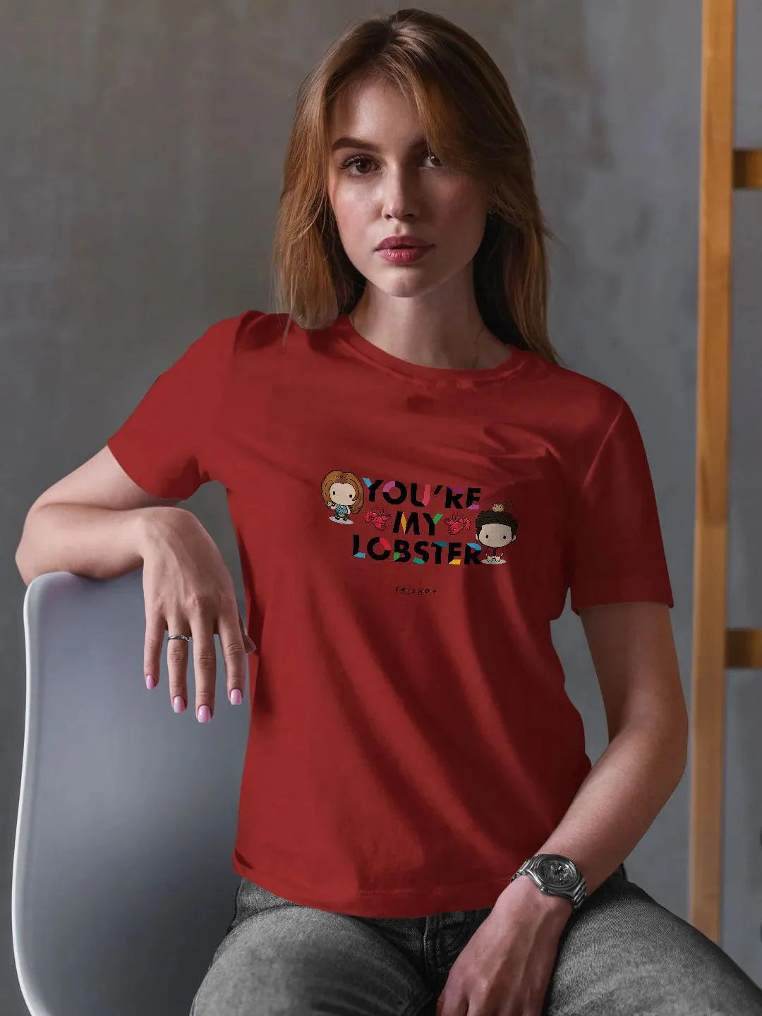 Friends You Are My Lobster Women Tshirt (Select From Drop Down Menu) - ThePeppyStore