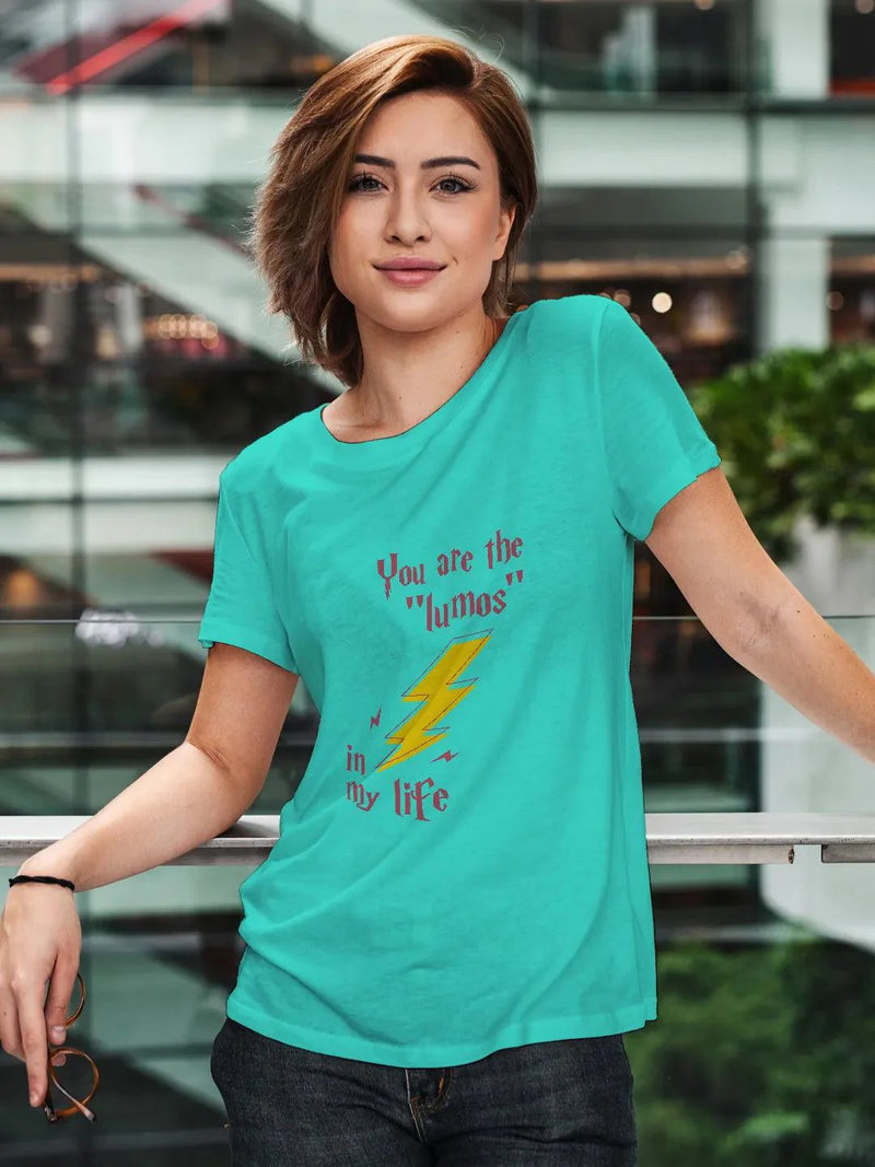 Lumos - Female Designer T-Shirts (Select From Drop Down Menu) - ThePeppyStore