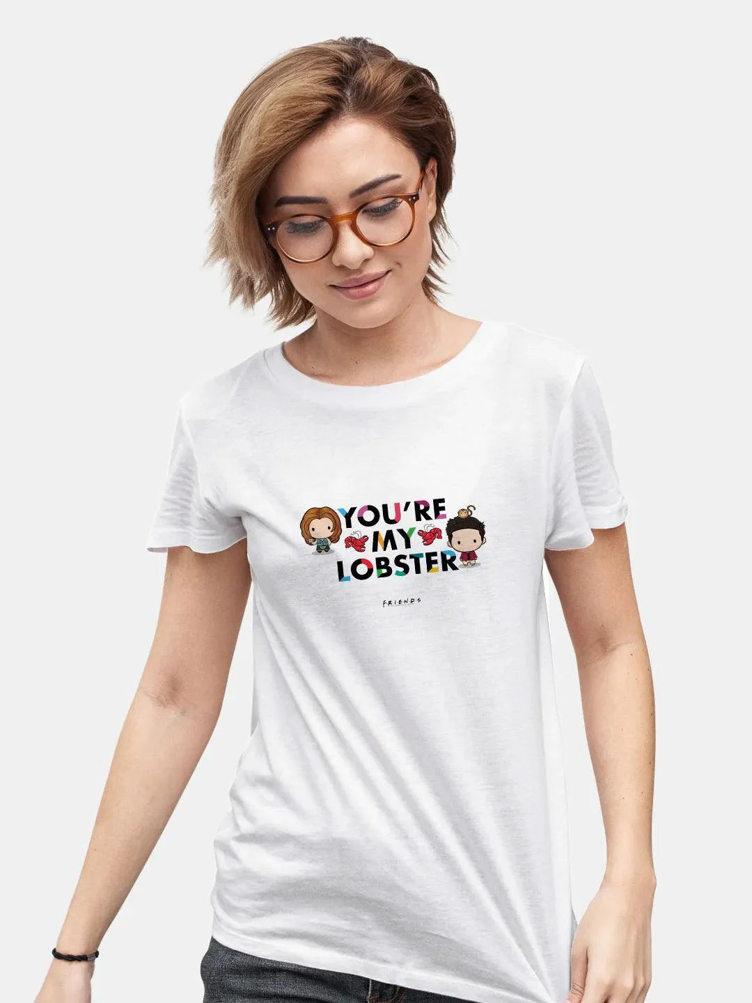 Friends You Are My Lobster Women Tshirt (Select From Drop Down Menu) - ThePeppyStore