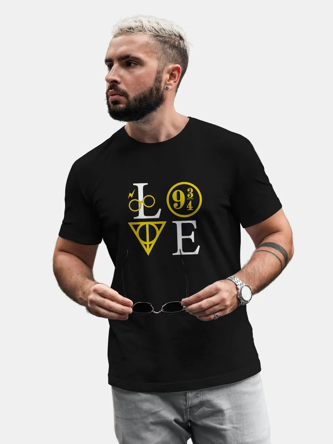 Love 9 34 - Male Designer T-Shirts (Select From Drop Down Menu) - ThePeppyStore