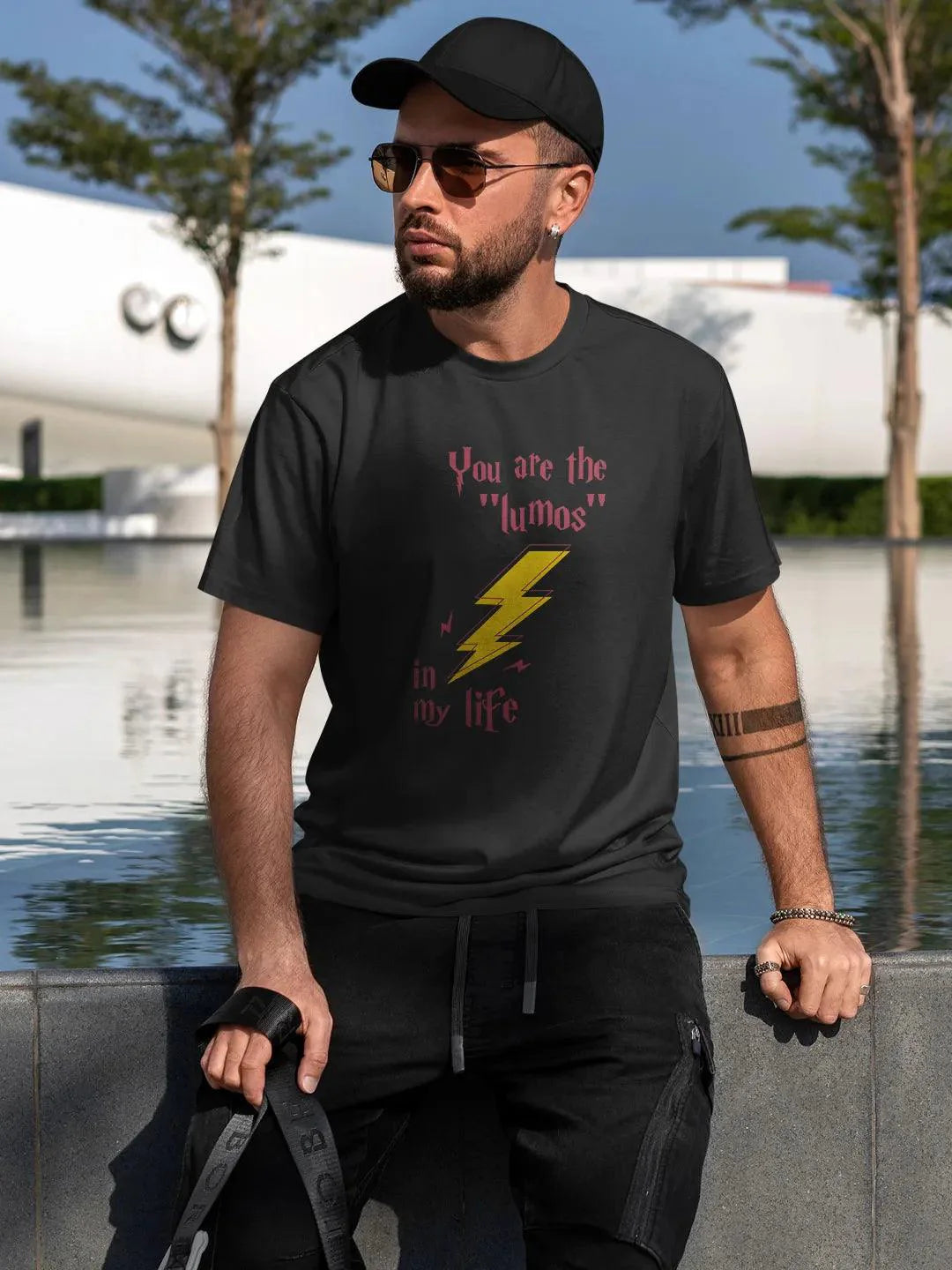 Valentine Lumos - Male Designer T-Shirts (Select From Drop Down Menu) - ThePeppyStore