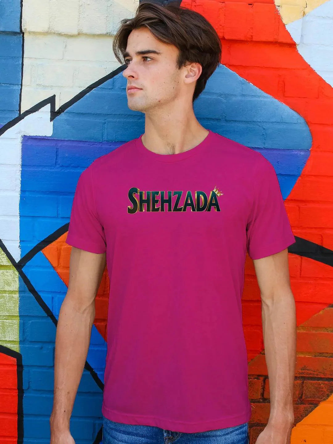 Shehzada Mens T-shirt ( Choose From Drop Down) - ThePeppyStore