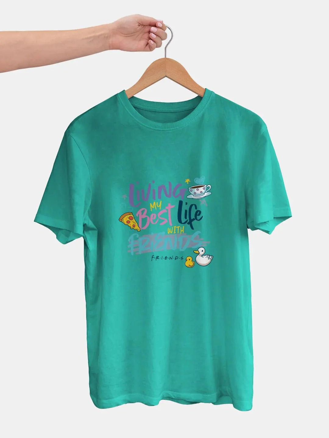 Best Life With Friends Mens Tshirt (Select From Drop Down Menu) - ThePeppyStore