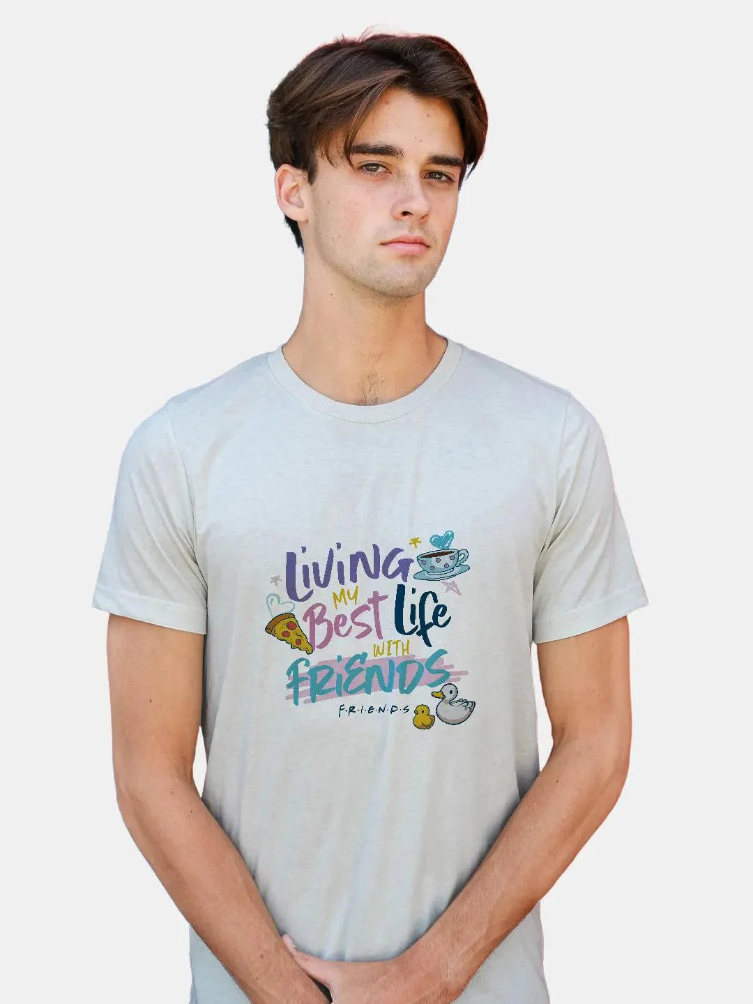 Best Life With Friends Mens Tshirt (Select From Drop Down Menu) - ThePeppyStore