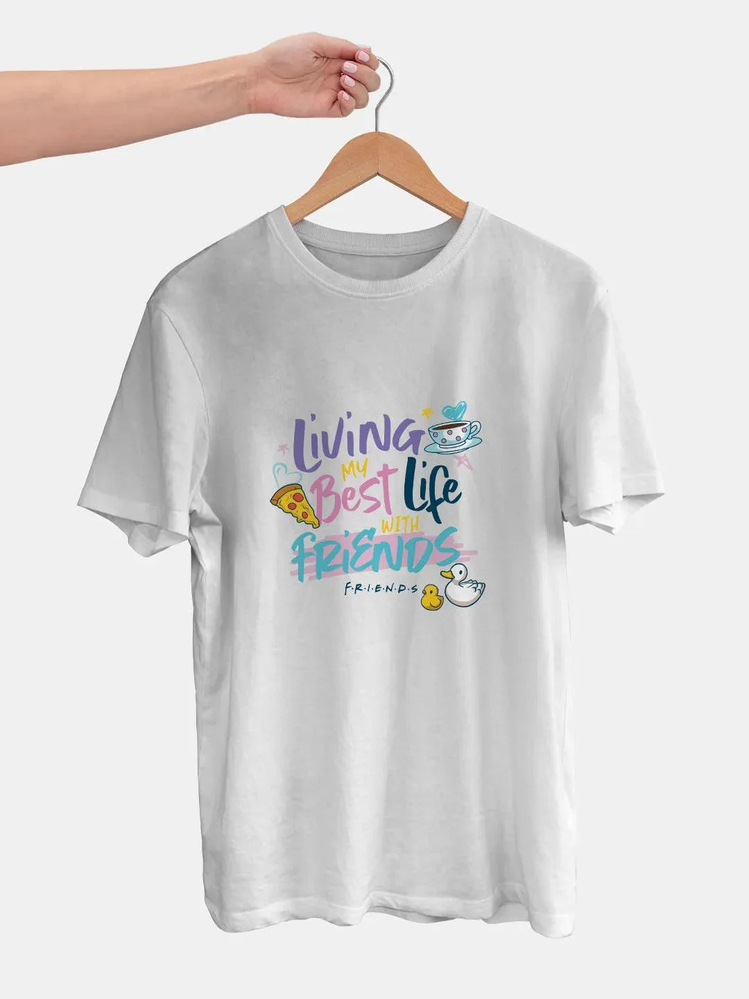 Best Life With Friends Mens Tshirt (Select From Drop Down Menu) - ThePeppyStore