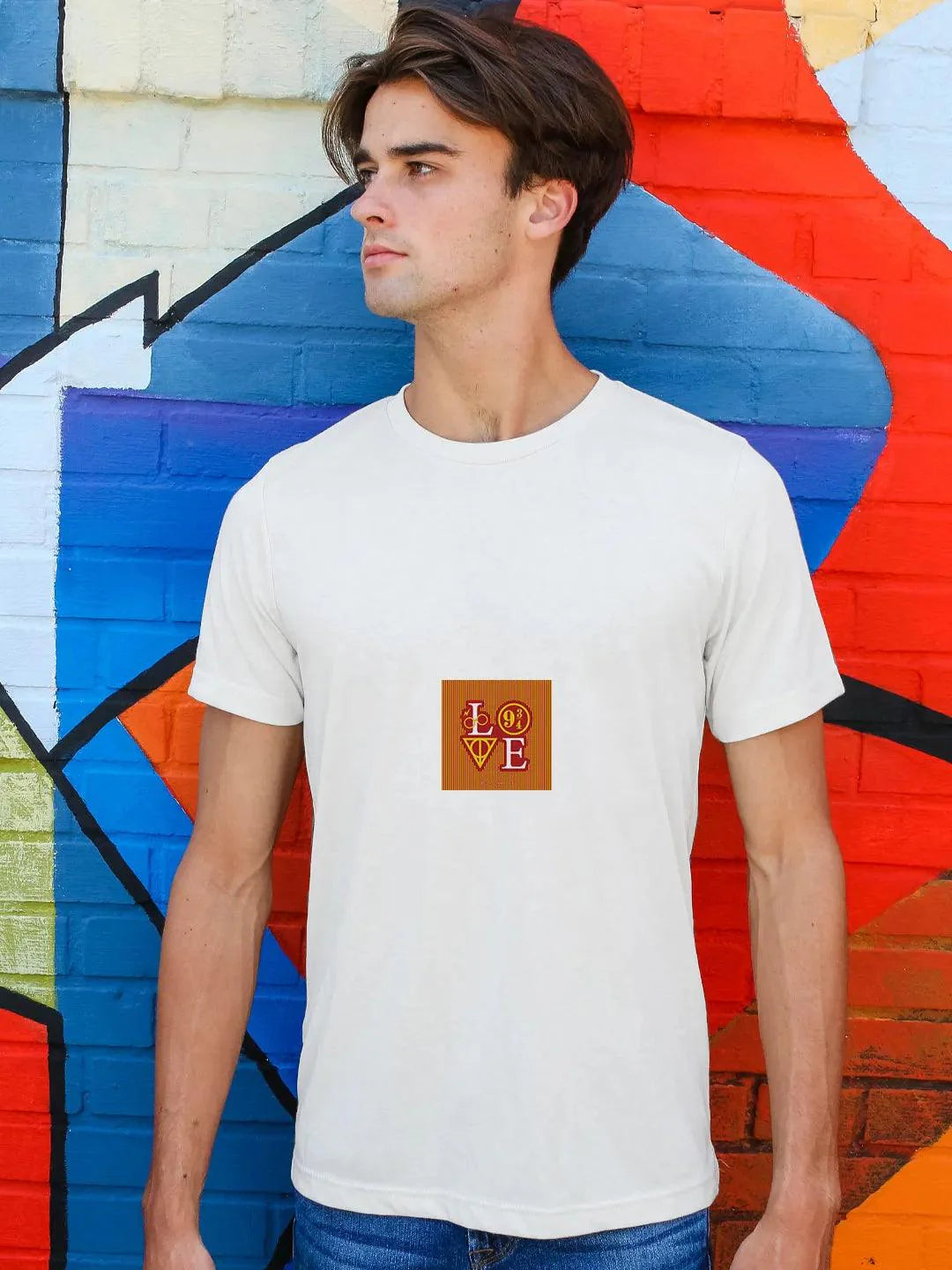 Love 9 34 - Male Designer T-Shirts (Select From Drop Down Menu) - ThePeppyStore