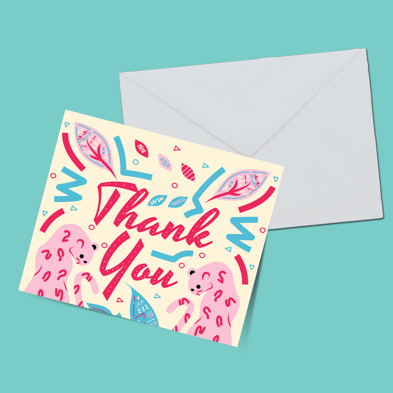 Thank You Card - ThePeppyStore