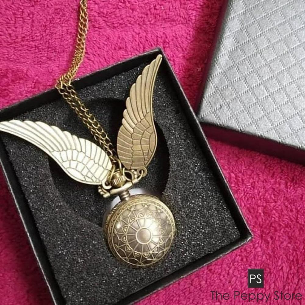 Vintage Pocket Watch With Chain